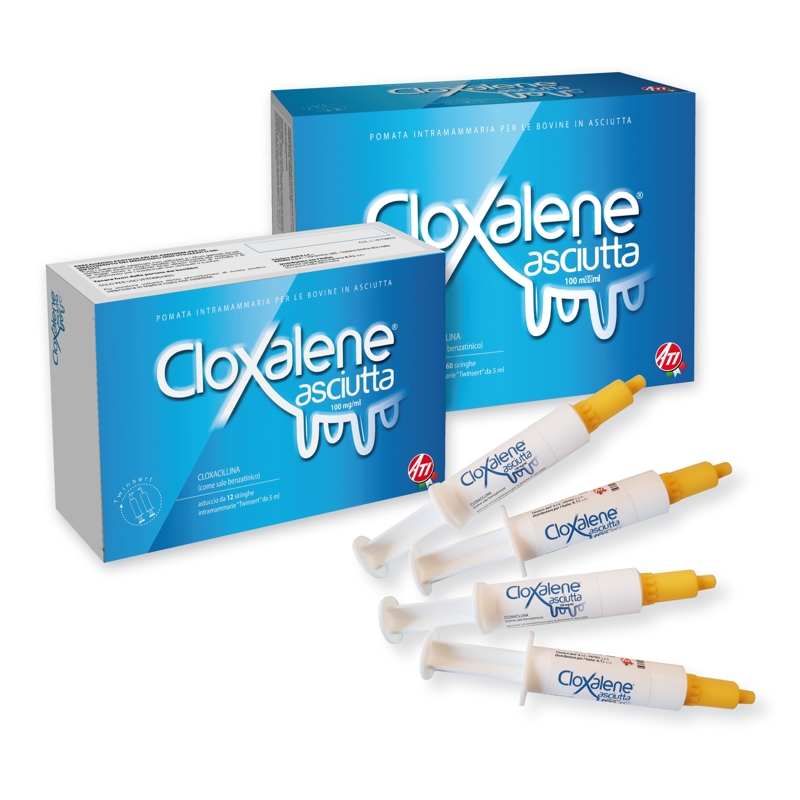 CLOXALENE ASCIUTTA 12 TUBI